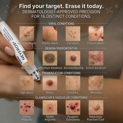 🏥👩‍⚕️NEYEROS®✨ 𝟕-𝐃𝒂𝘆 𝐒𝗸𝐢𝐧 𝐓𝒂𝗴 & 𝐒𝐩𝙤𝐭 𝐄𝐫𝒂𝐬𝙚𝐫 𝐏𝐚𝐢𝐧𝐥𝐞𝐬𝐬 & 𝐒𝐜𝐚𝐫-𝐅𝐫𝐞𝐞 𝐀𝐝𝐯𝐚𝐧𝐜𝐞𝐝 𝐈𝐦𝐩𝐞𝐫𝐟𝐞𝐜𝐭𝐢𝐨𝐧 𝐑𝐞𝐦𝐨𝐯𝐚𝐥 𝐑𝐨𝐥𝐥𝐞𝐫𝐛𝐚𝐥𝐥 𝐏𝐞𝐧