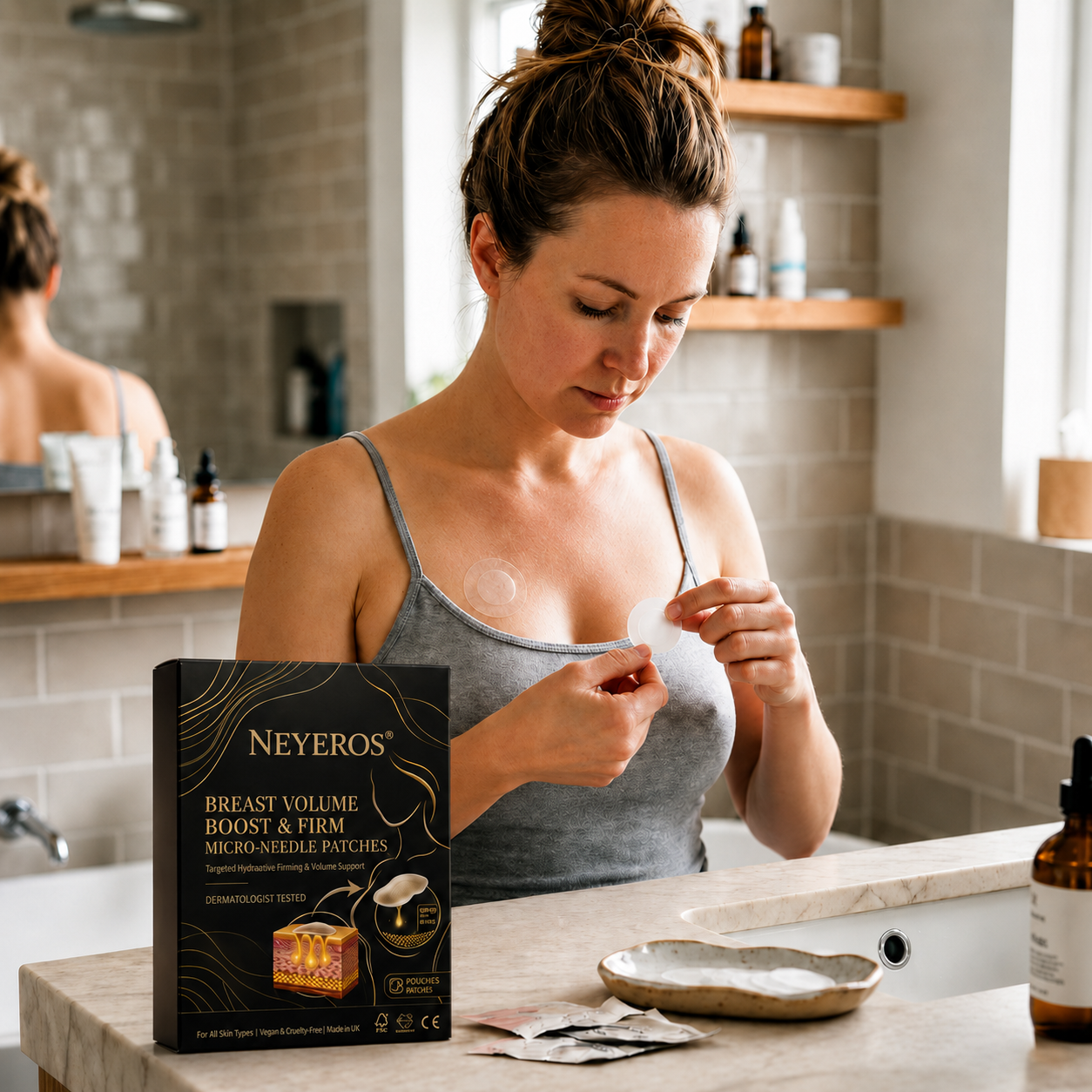 💥 Ultimate Edition, Limited-time Sale 💥Targeted Breast Enhancement Advanced Nano Microneedle Patch