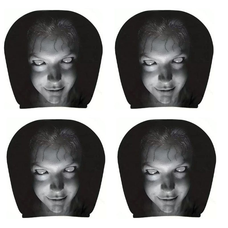 Spooky Halloween Car Decor Covers