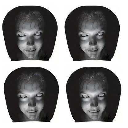 Spooky Halloween Car Decor Covers