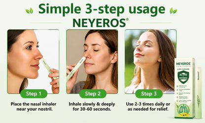 NEYEROS® 𝐁𝐨𝐭𝐚𝐧𝐢𝐜𝐚𝐥 𝐌𝐮𝐥𝐥𝐞𝐢𝐧 𝐑𝐞𝐬𝐩𝐢𝐫𝐚𝐭𝐨𝐫𝐲 𝐈𝐧𝐡𝐚𝐥𝐞𝐫 (👨 𝐂𝐨𝐮𝐠𝐡, 𝐒𝐨𝐫𝐞 𝐓𝐡𝐫𝐨𝐚𝐭, 𝐒𝐡𝐨𝐫𝐭𝐧𝐞𝐬𝐬 𝐨𝐟 𝐁𝐫𝐞𝐚𝐭𝐡, 𝐇𝐞𝐚𝐯𝐲 𝐏𝐡𝐥𝐞𝐠𝐦, 𝐍𝐚𝐬𝐚𝐥 𝐂𝐨𝐧𝐠𝐞𝐬𝐭𝐢𝐨𝐧, 𝐖𝐡𝐞𝐞𝐳𝐢𝐧𝐠, 𝐀𝐥𝐥𝐞𝐫𝐠𝐲 𝐃𝐢𝐬𝐜𝐨𝐦𝐟𝐨𝐫𝐭 & 𝐃𝐚𝐢𝐥𝐲 𝐑𝐞𝐬𝐩𝐢𝐫𝐚𝐭𝐨𝐫𝐲 𝐒𝐮𝐩𝐩𝐨𝐫𝐭)🎗