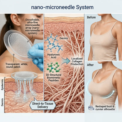 💥 Ultimate Edition, Limited-time Sale 💥Targeted Breast Enhancement Advanced Nano Microneedle Patch