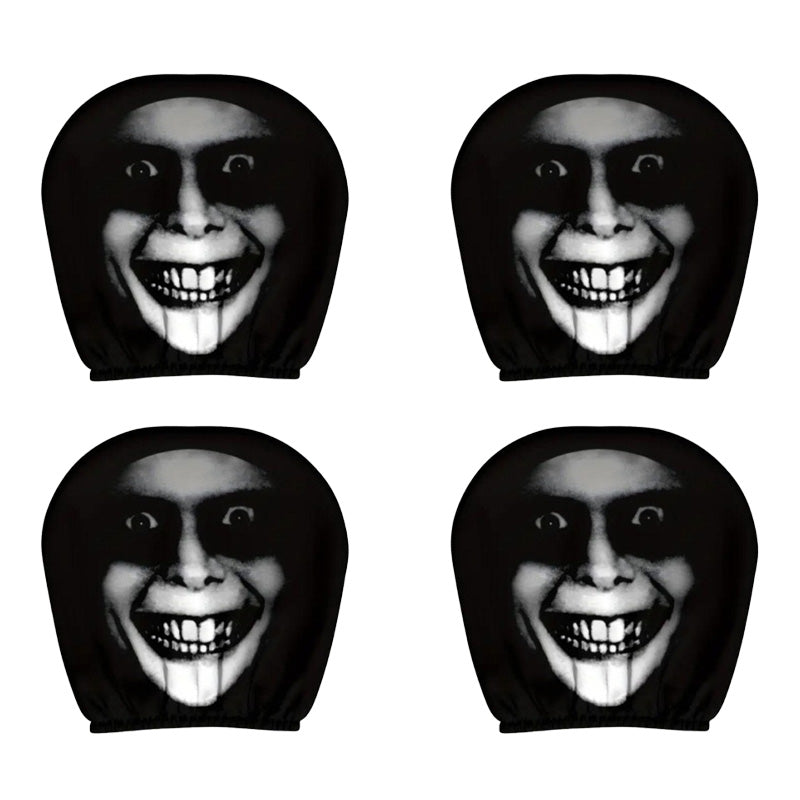 Spooky Halloween Car Decor Covers