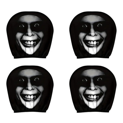 Spooky Halloween Car Decor Covers