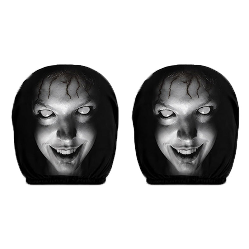 Spooky Halloween Car Decor Covers