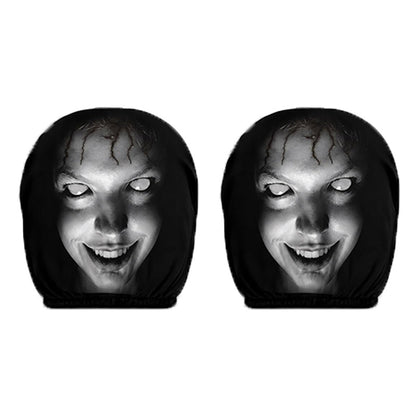 Spooky Halloween Car Decor Covers