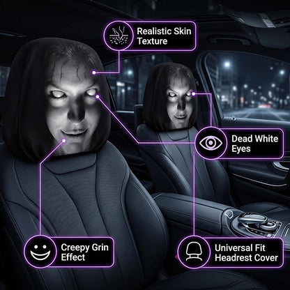 Spooky Halloween Car Decor Covers