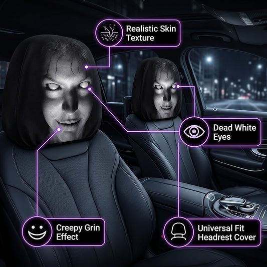 Spooky Halloween Car Decor Covers