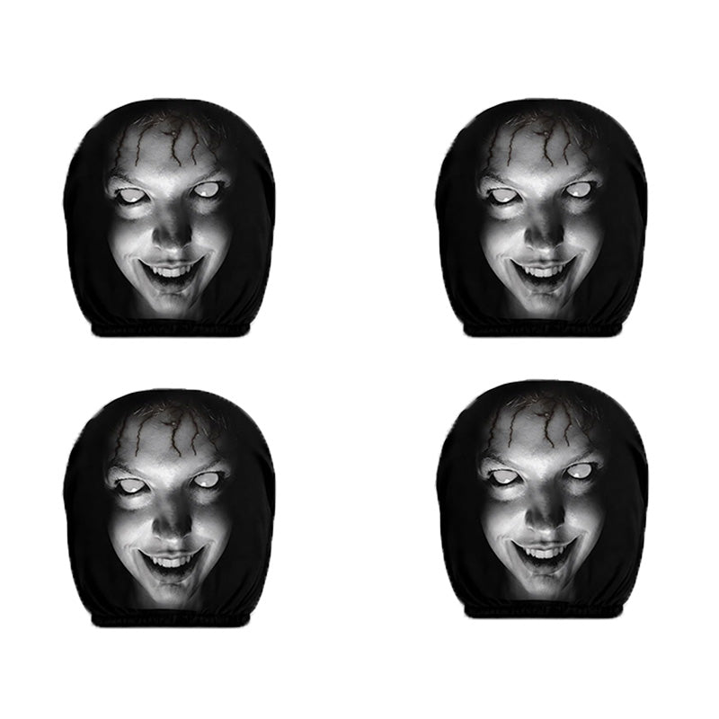 Spooky Halloween Car Decor Covers