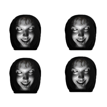 Spooky Halloween Car Decor Covers