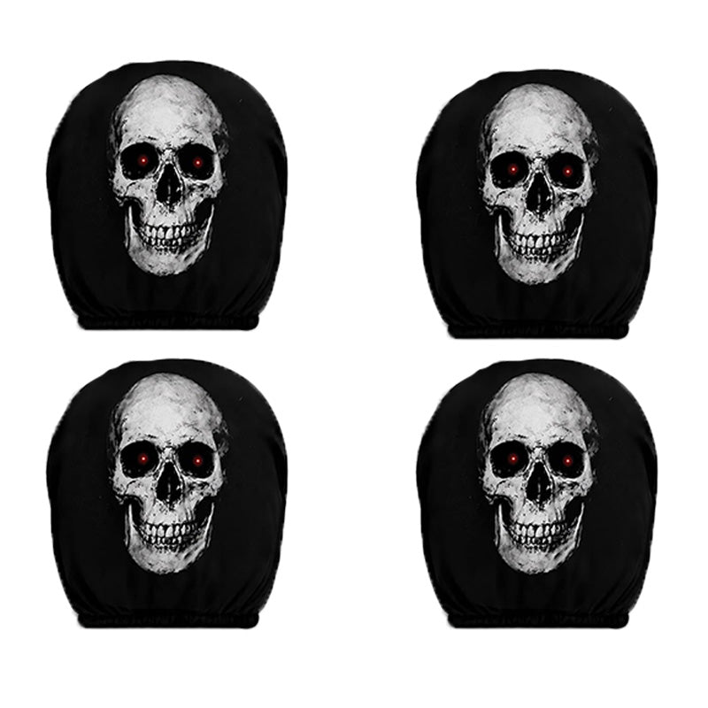Spooky Halloween Car Decor Covers