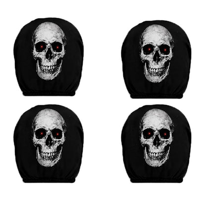 Spooky Halloween Car Decor Covers