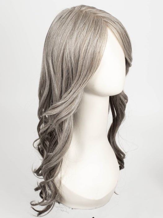 RL119 SILVER AND SMOKE | Light Brown with 80% Gray in Front Gradually into 50% Gray Towards the Nape
