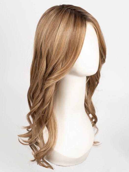 RL14/25SS SHADED HONEY GINGER | Dark Blonde Evenly Blended with Medium Golden Blonde With Dark Roots