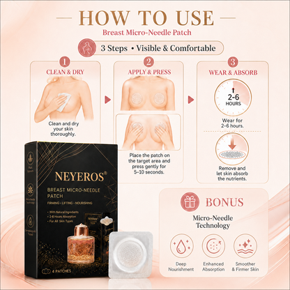 💥 Ultimate Edition, Limited-time Sale 💥Targeted Breast Enhancement Advanced Nano Microneedle Patch