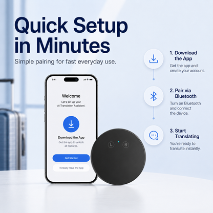 🔥 Real-Time Two-Way Voice Translator with Multi-Language Support