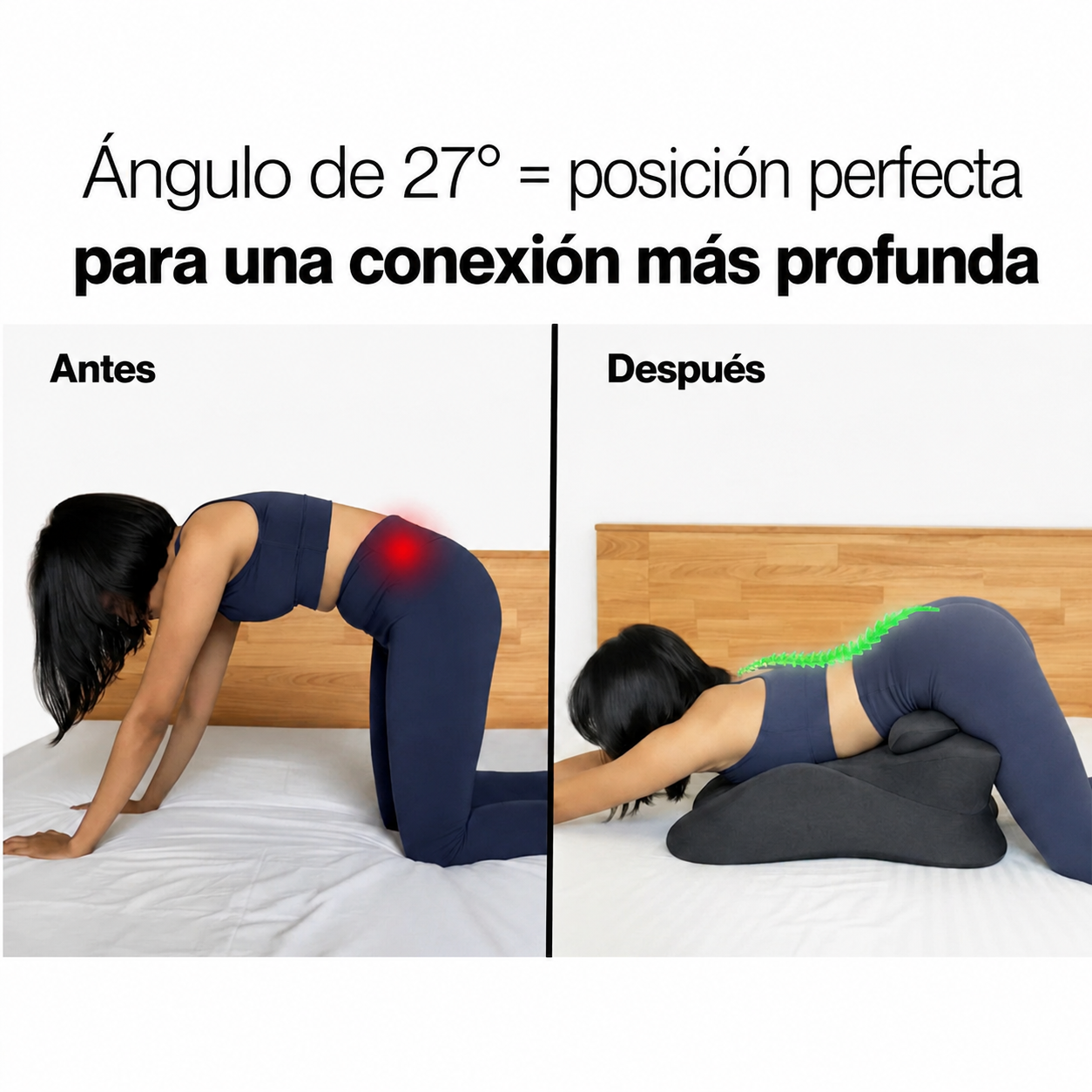 Cojín De Apoyo Íntimo | Comodidad En Cualquier Posición