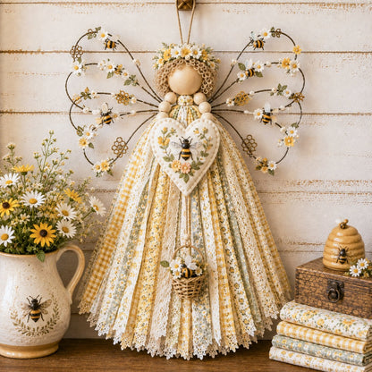 🔥Last Day 49% OFF - 🧵 Angel Fabric Hanging DIY Kit